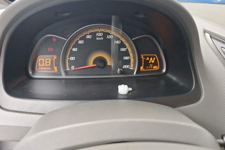 Used Chevrolet Sail 2013 Sedan 1.2L AMT Ideal Edition Odometer Close Up