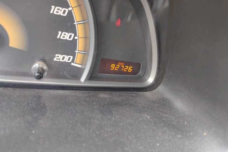 Used Chevrolet Sail 2013 Sedan 1.2L Manual Fashionable Happiness Edition Odometer Close Up