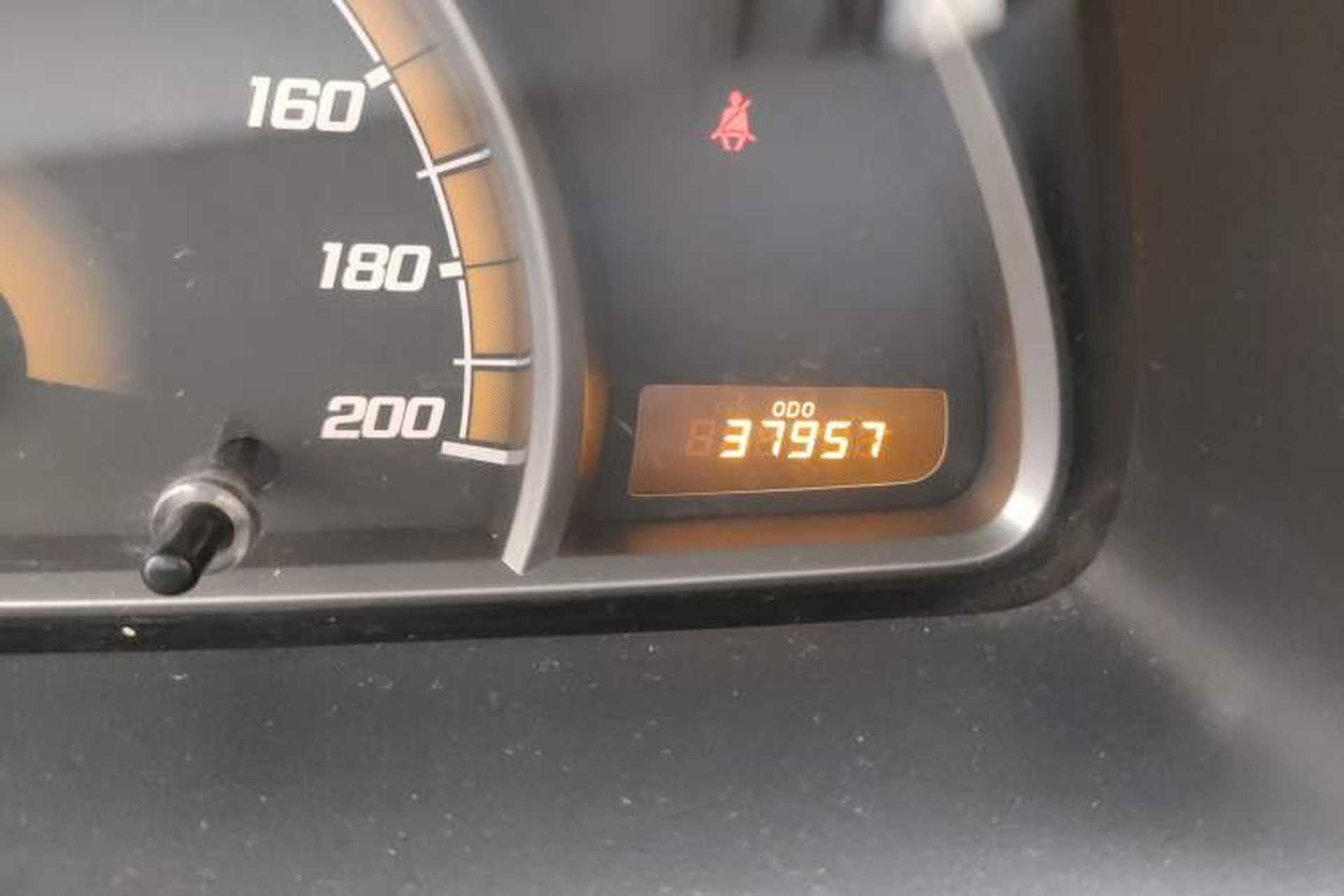 Used Chevrolet Sail 2013 Sedan 1.2L Manual Fashionable Happiness Edition Odometer Close Up