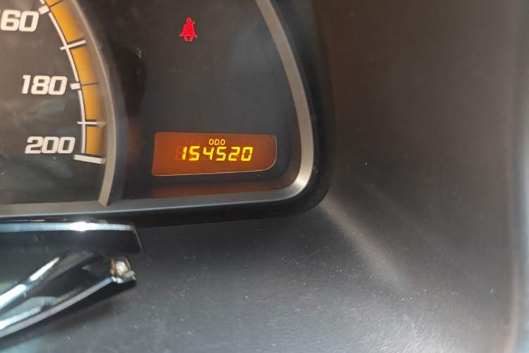 Used Chevrolet Sail 2013 Sedan 1.2L Manual Fashionable Happiness Edition Odometer Close Up