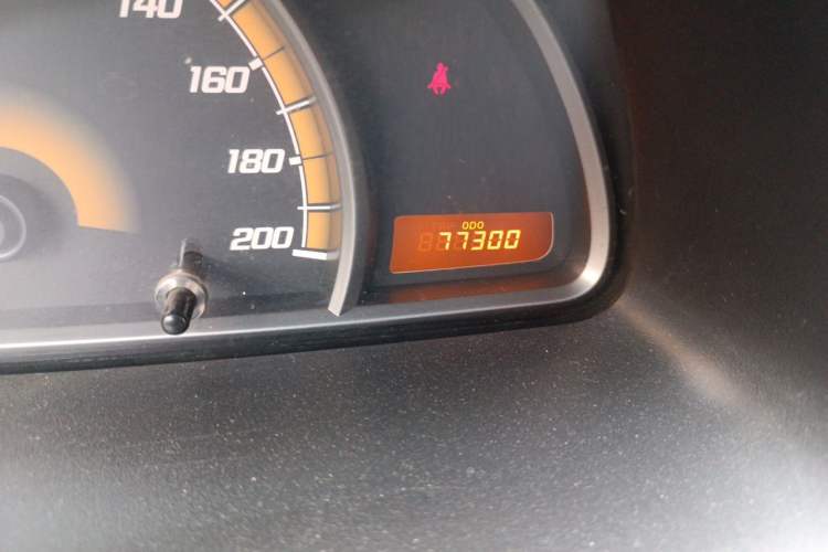 Used Chevrolet Sail 2013 Sedan 1.2L Manual Warm Edition Odometer Close Up