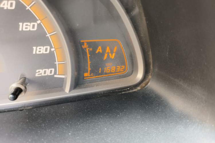 Used Chevrolet Sail 2013 Sedan 1.2L AMT Ideal Edition Odometer Close Up