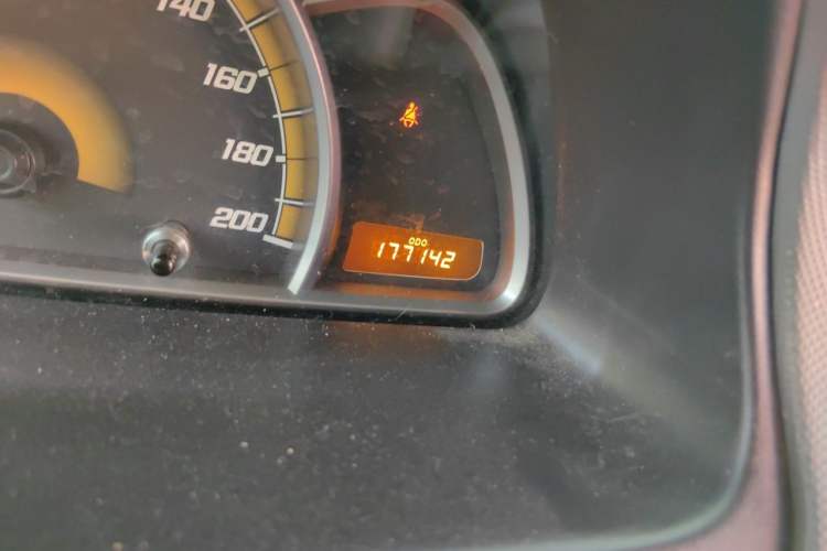 Used Chevrolet Sail 2013 Sedan 1.2L Manual Fashion Edition Odometer Close Up