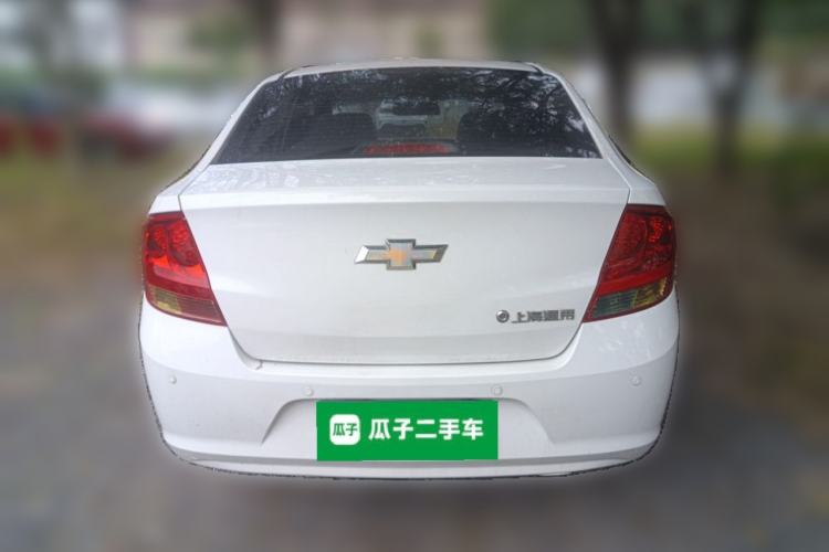 Used Chevrolet Sail 2013 Sedan 1.2L Manual Fashionable Happiness Edition Rear