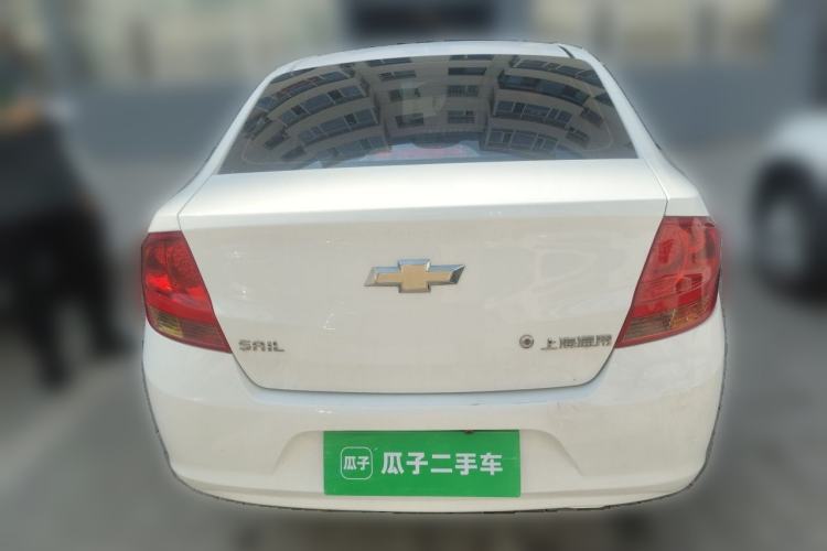 Used Chevrolet Sail 2013 Sedan 1.2L Manual Warm Edition Rear