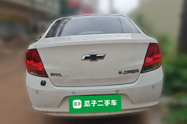 Used Chevrolet Sail 2013 Sedan 1.2L AMT Ideal Edition Rear