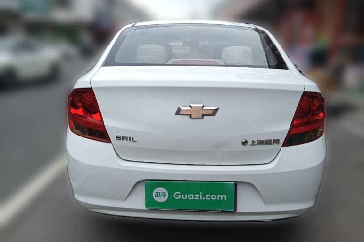 Used Chevrolet Sail 2013 Sedan 1.2L Manual Fashion Edition Rear