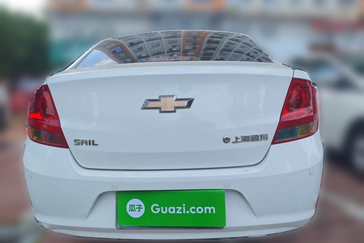 Used Chevrolet Sail 2013 Sedan 1.2L Manual Fashionable Happiness Edition Rear