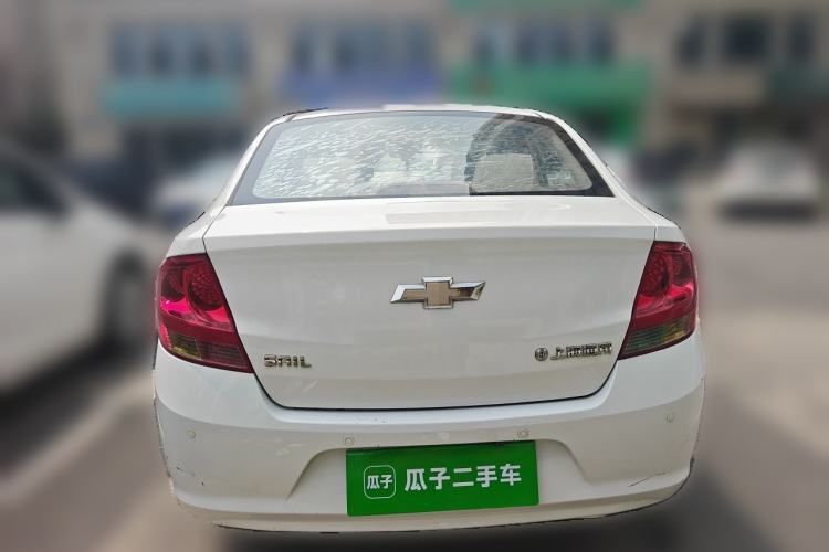 Used Chevrolet Sail 2013 Sedan 1.2L Manual Warm Edition Rear