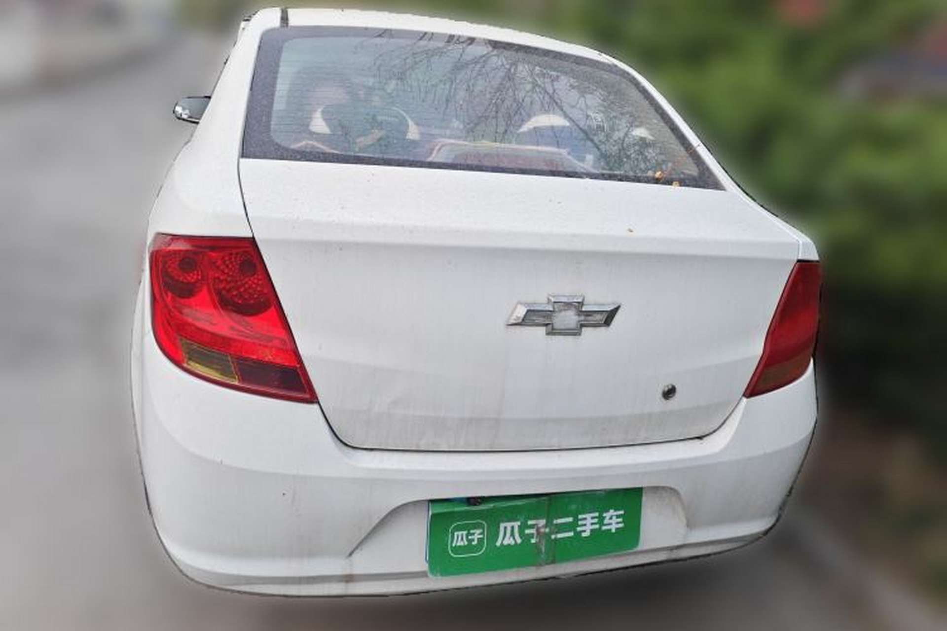 Used Chevrolet Sail 2013 Sedan 1.2L Manual Fashionable Happiness Edition Rear