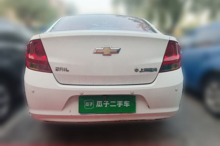 Used Chevrolet Sail 2013 Sedan 1.4L Manual Ideal Happiness Edition Rear