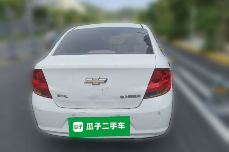 Used Chevrolet Sail 2013 Sedan 1.4L AMT Enjoy Edition Rear