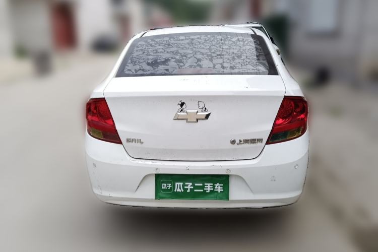 Used Chevrolet Sail 2013 Sedan 1.2L Manual Fashion Edition Rear