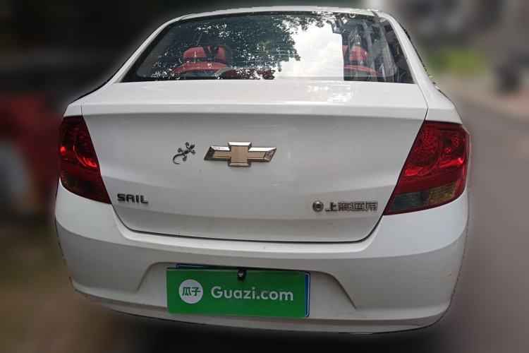 Used Chevrolet Sail 2013 Sedan 1.2L Manual Warm Edition Rear