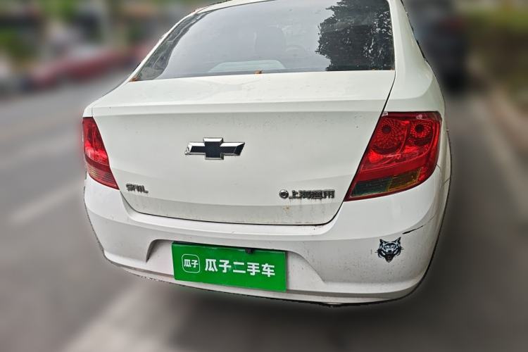 Used Chevrolet Sail 2013 Sedan 1.2L Manual Warm Edition Rear