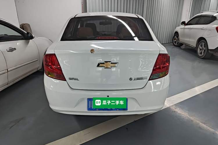 Used Chevrolet Sail 2013 Sedan 1.4L AMT Enjoy Edition Rear