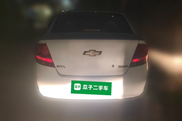 Used Chevrolet Sail 2013 Sedan 1.2L Manual Fashion Edition Rear