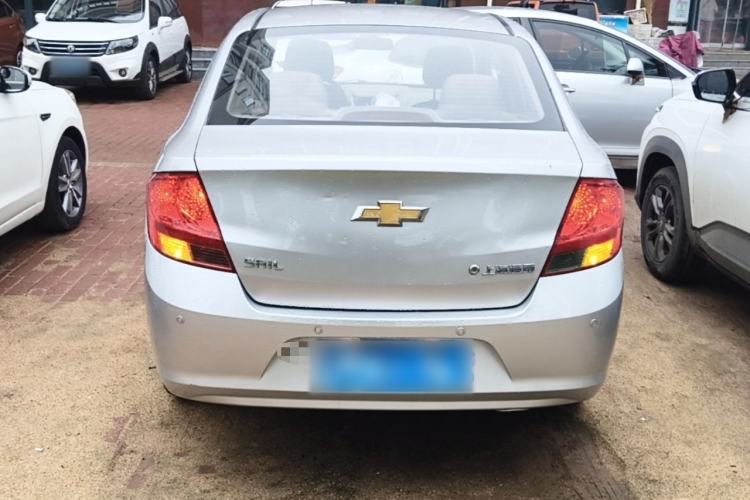 Used Chevrolet Sail 2013 Sedan 1.2L Manual Fashionable Happiness Edition Rear