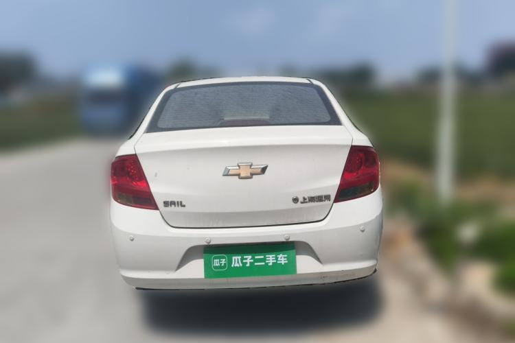 Used Chevrolet Sail 2013 Sedan 1.2L Manual Fashionable Happiness Edition Rear