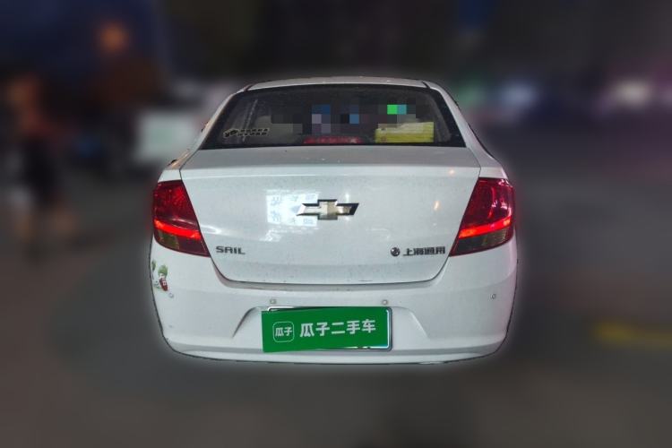 Used Chevrolet Sail 2013 Sedan 1.4L AMT Enjoy Edition Rear
