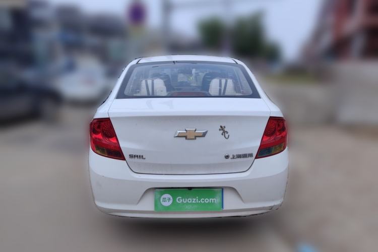 Used Chevrolet Sail 2013 Sedan 1.2L Manual Fashionable Happiness Edition Rear