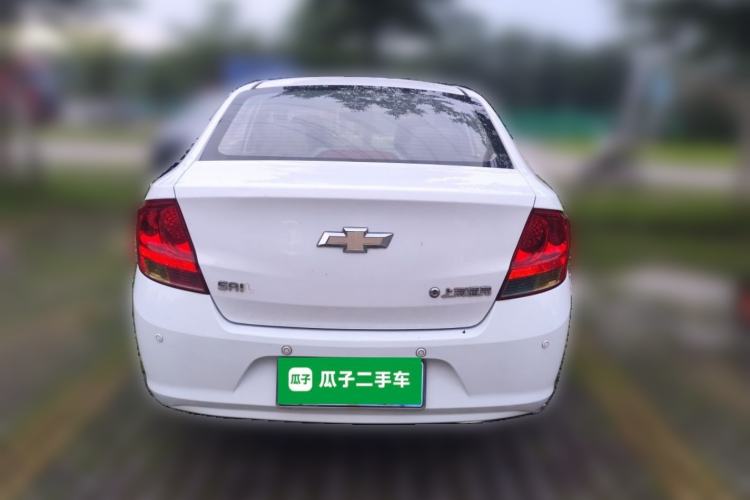 Used Chevrolet Sail 2013 Sedan 1.2L Manual Fashionable Happiness Edition Rear