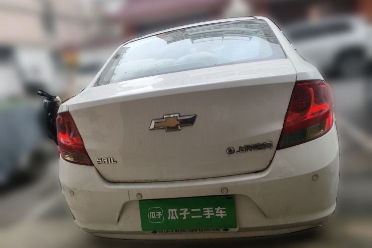 Used Chevrolet Sail 2013 Sedan 1.2L Manual Fashionable Happiness Edition Rear