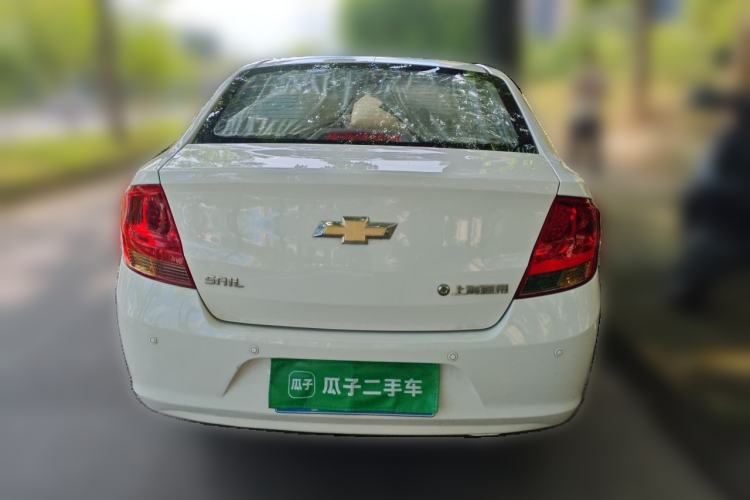 Used Chevrolet Sail 2013 Sedan 1.4L AMT Enjoy Edition Rear