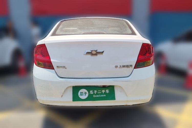 Used Chevrolet Sail 2013 Sedan 1.2L Manual Fashionable Happiness Edition Rear