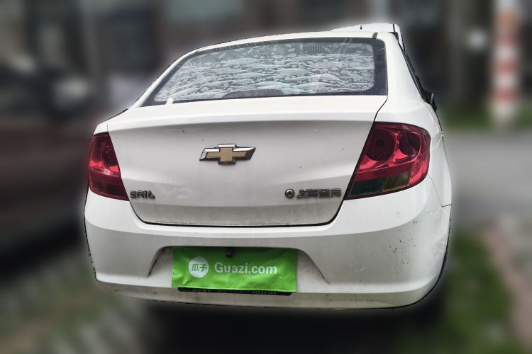 Used Chevrolet Sail 2013 Sedan 1.2L Manual Fashionable Happiness Edition Rear