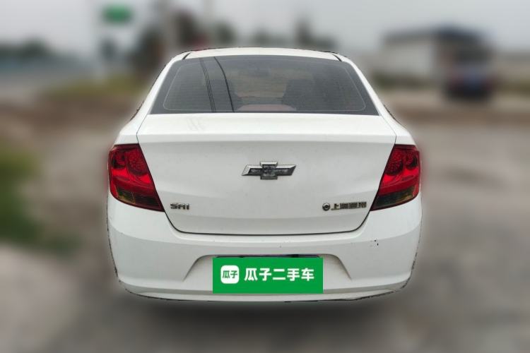 Used Chevrolet Sail 2013 Sedan 1.4L Manual Ideal Happiness Edition Rear