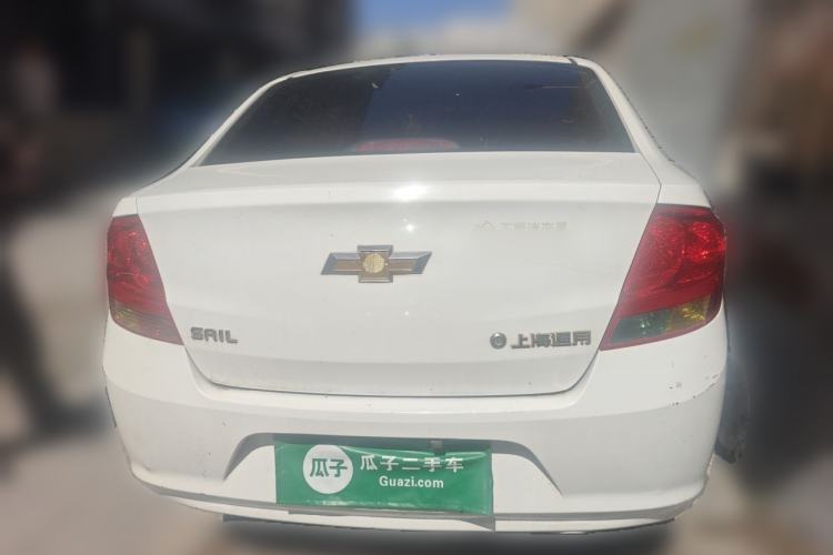 Used Chevrolet Sail 2013 Sedan 1.2L Manual Warm Edition Rear