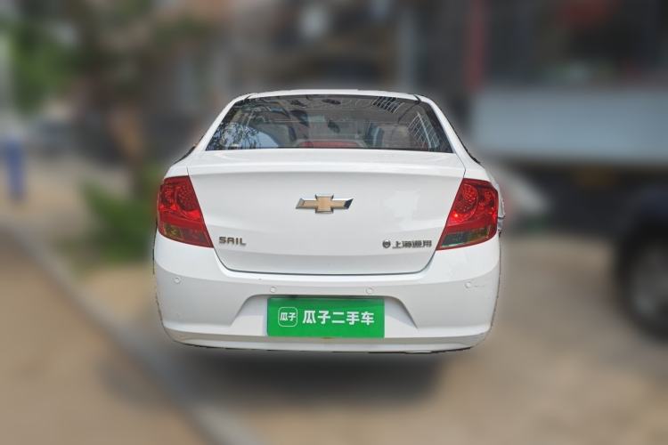 Used Chevrolet Sail 2013 Sedan 1.2L Manual Fashionable Happiness Edition Rear