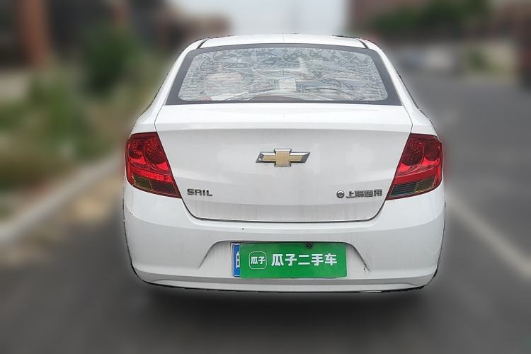 Used Chevrolet Sail 2013 Sedan 1.4L AMT Enjoy Edition Rear