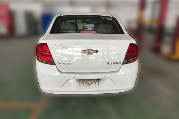 Used Chevrolet Sail 2013 Sedan 1.4L Manual Elegance Edition Rear