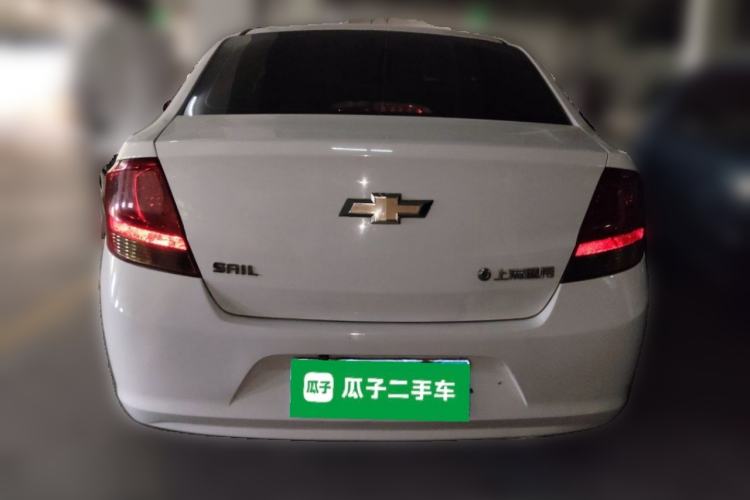 Used Chevrolet Sail 2013 Sedan 1.4L AMT Enjoy Edition Rear