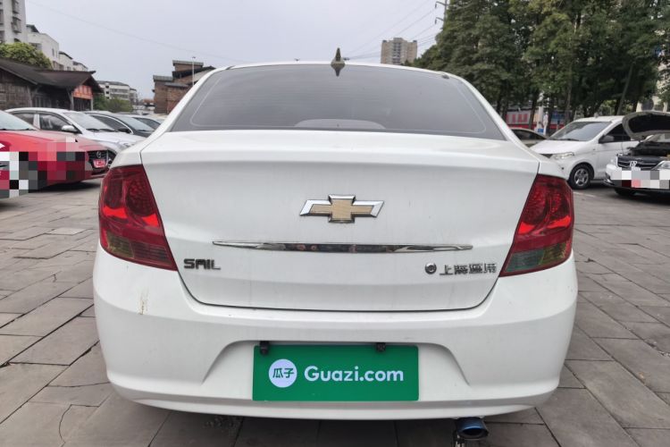 Used Chevrolet Sail 2013 Sedan 1.2L Manual Fashionable Happiness Edition Rear