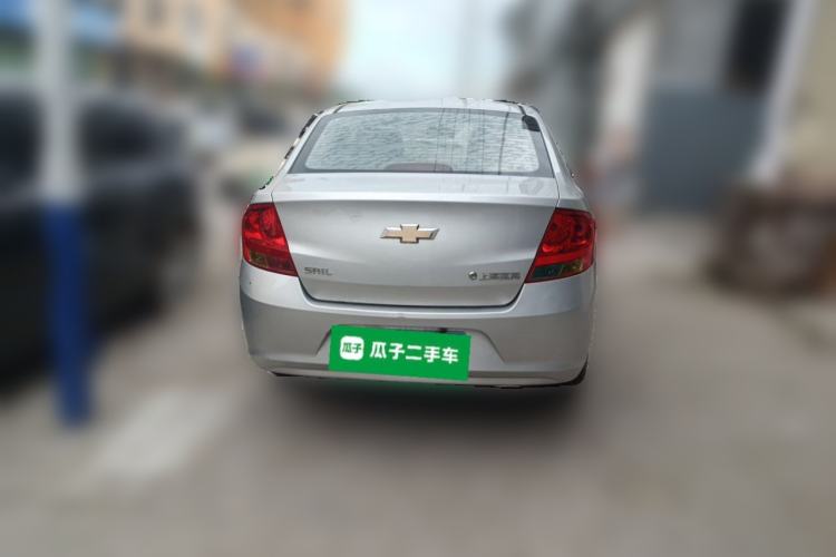 Used Chevrolet Sail 2013 Sedan 1.2L Manual Warm Edition Rear