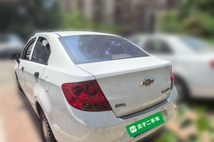 Used Chevrolet Sail 2013 Sedan 1.2L Manual Fashionable Happiness Edition Rear