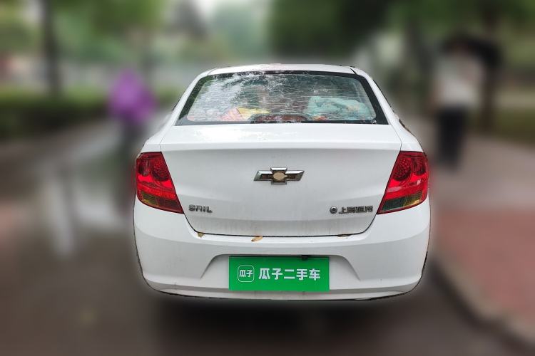 Used Chevrolet Sail 2013 Sedan 1.2L Manual Happiness Edition Rear