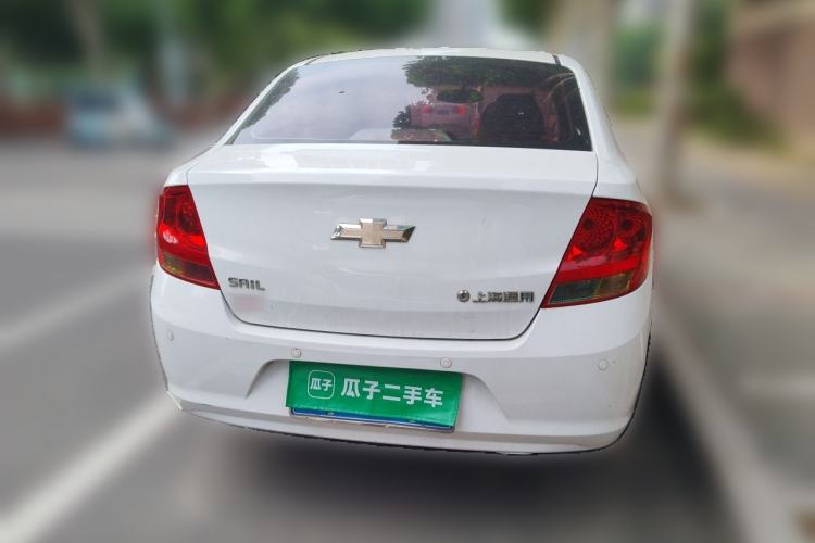 Used Chevrolet Sail 2013 Sedan 1.2L Manual Ideal Edition Rear