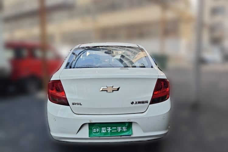 Used Chevrolet Sail 2013 Sedan 1.2L Manual Fashion Edition Rear