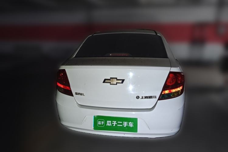 Used Chevrolet Sail 2013 Sedan 1.4L Manual Ideal Edition Rear