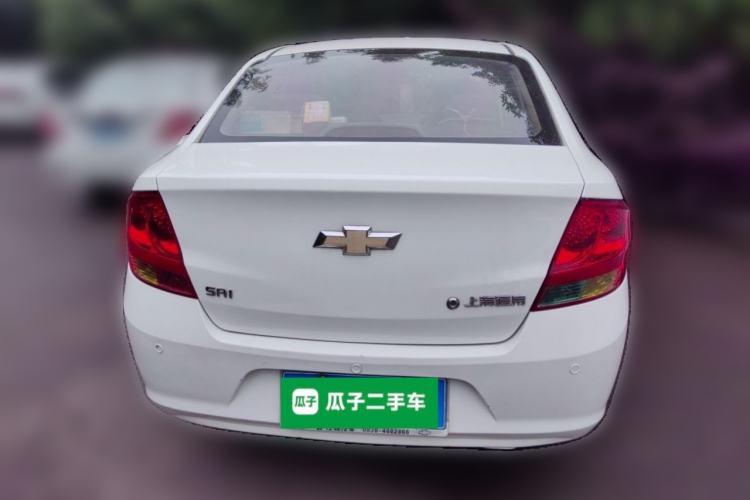 Used Chevrolet Sail 2013 Hatchback 1.4L Manual Enjoyment Edition Rear