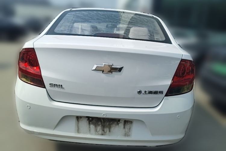 Used Chevrolet Sail 2013 Sedan 1.4L Manual - Youyi Happiness Edition Rear