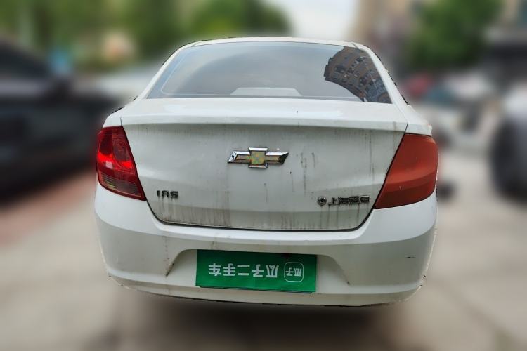 Used Chevrolet Sail 2013 Sedan 1.4L Manual Ideal Happiness Edition Rear