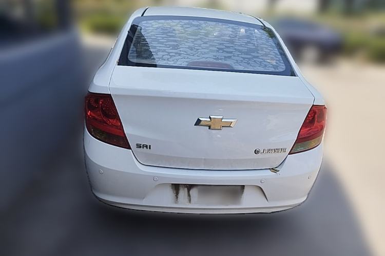 Used Chevrolet Sail 2013 Sedan 1.4L Manual Elegance Edition Rear