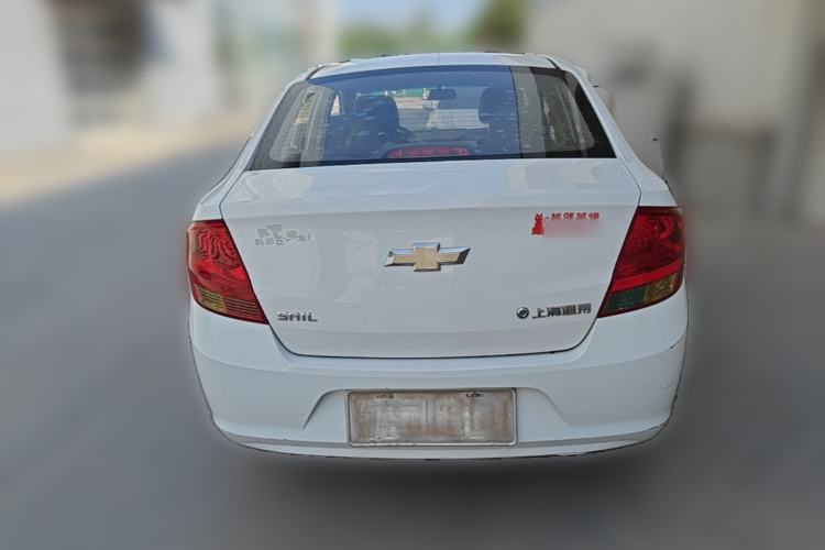 Used Chevrolet Sail 2013 Sedan 1.2L Manual Fashionable Happiness Edition Rear