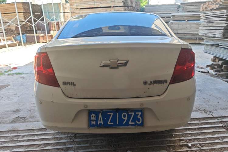 Used Chevrolet Sail 2013 Sedan 1.2L Manual Fashionable Happiness Edition Rear