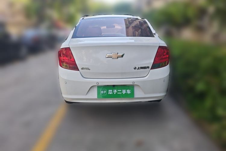 Used Chevrolet Sail 2013 Sedan 1.4L Manual Ideal Edition Rear